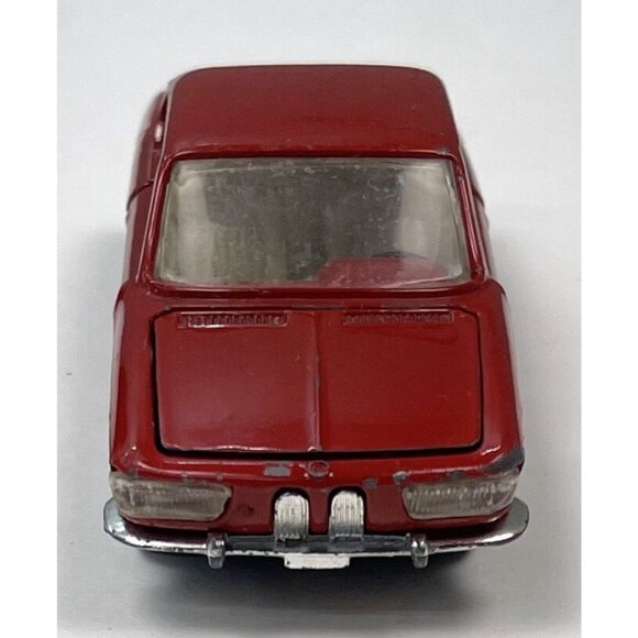 MEBETOYS 4" Red BMW-2000 Coupe Sport 1:43 Diecast Car A-17 Made in Italy *Flaws* - Picture 3 of 10